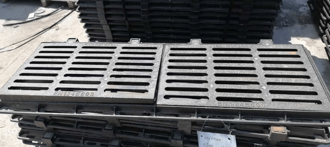 城厢球墨铸铁连体双篦展示